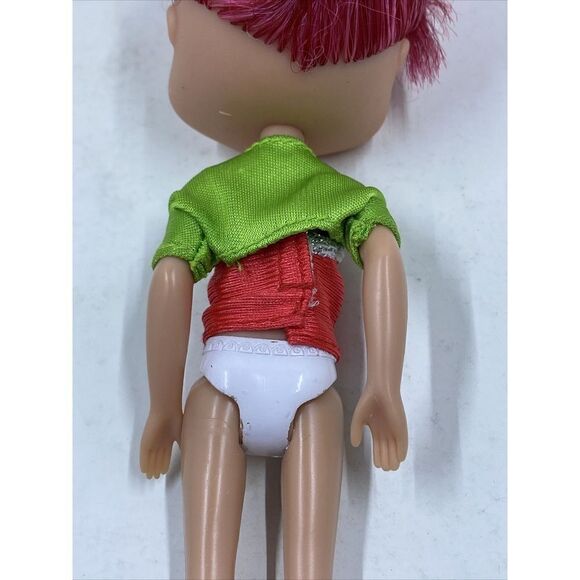 2008 Bandai Strawberry Shortcake 5 1/2" Doll With Shirt - Picture 7 of 7